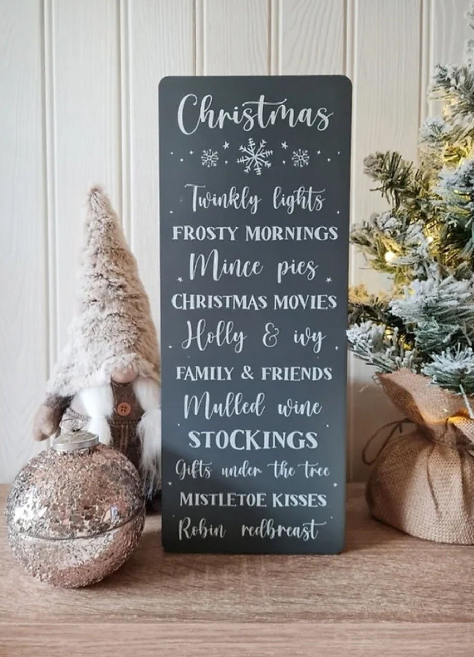 'All Things Christmas' Plaque