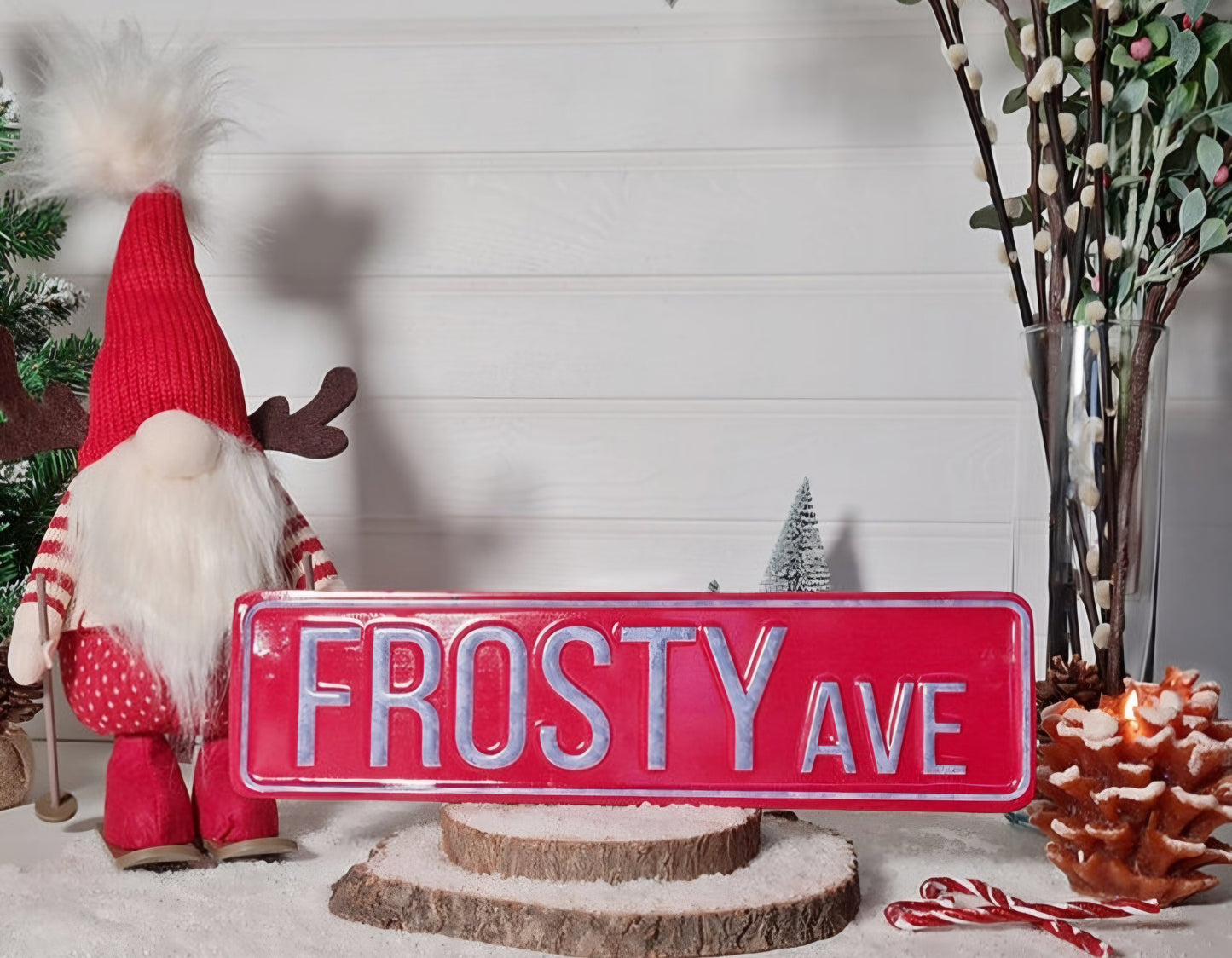 Frosty Ave Street Sign