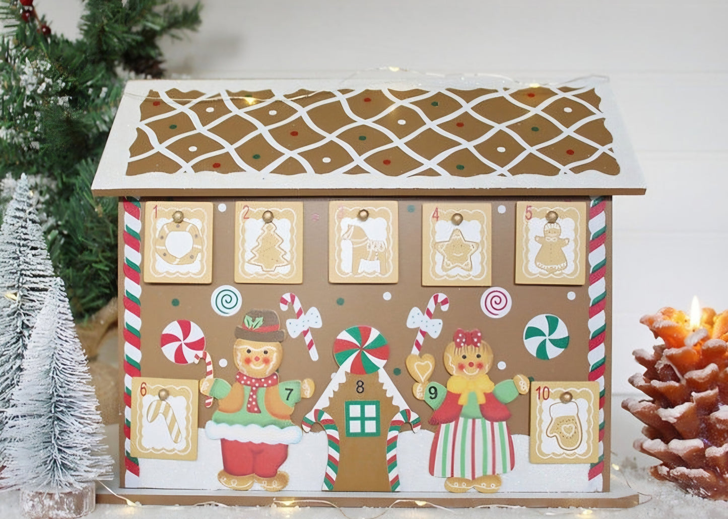 Gingerbread Advent House