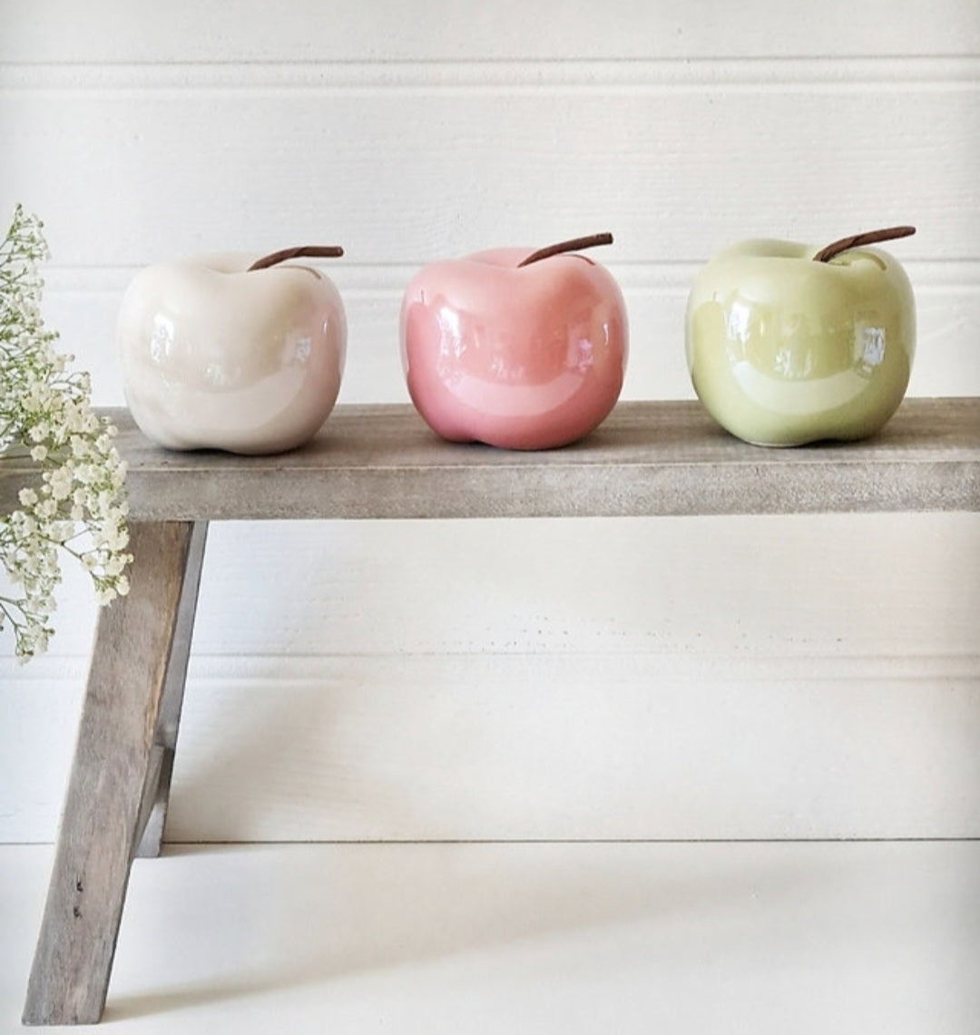 Spring Pastel Apple Set - IMPERFECT