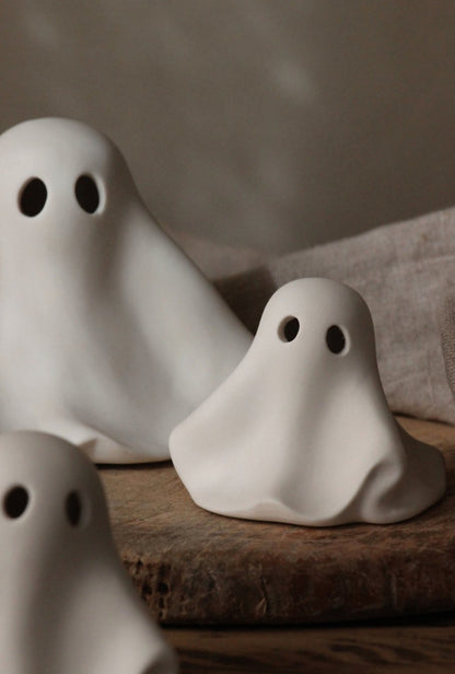 Porcelain Ghost Ornament - 3 Sizes