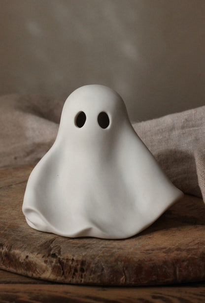 Porcelain Ghost Ornament - 3 Sizes