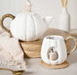 Ceramic Pumpkin Hedgehog Mug