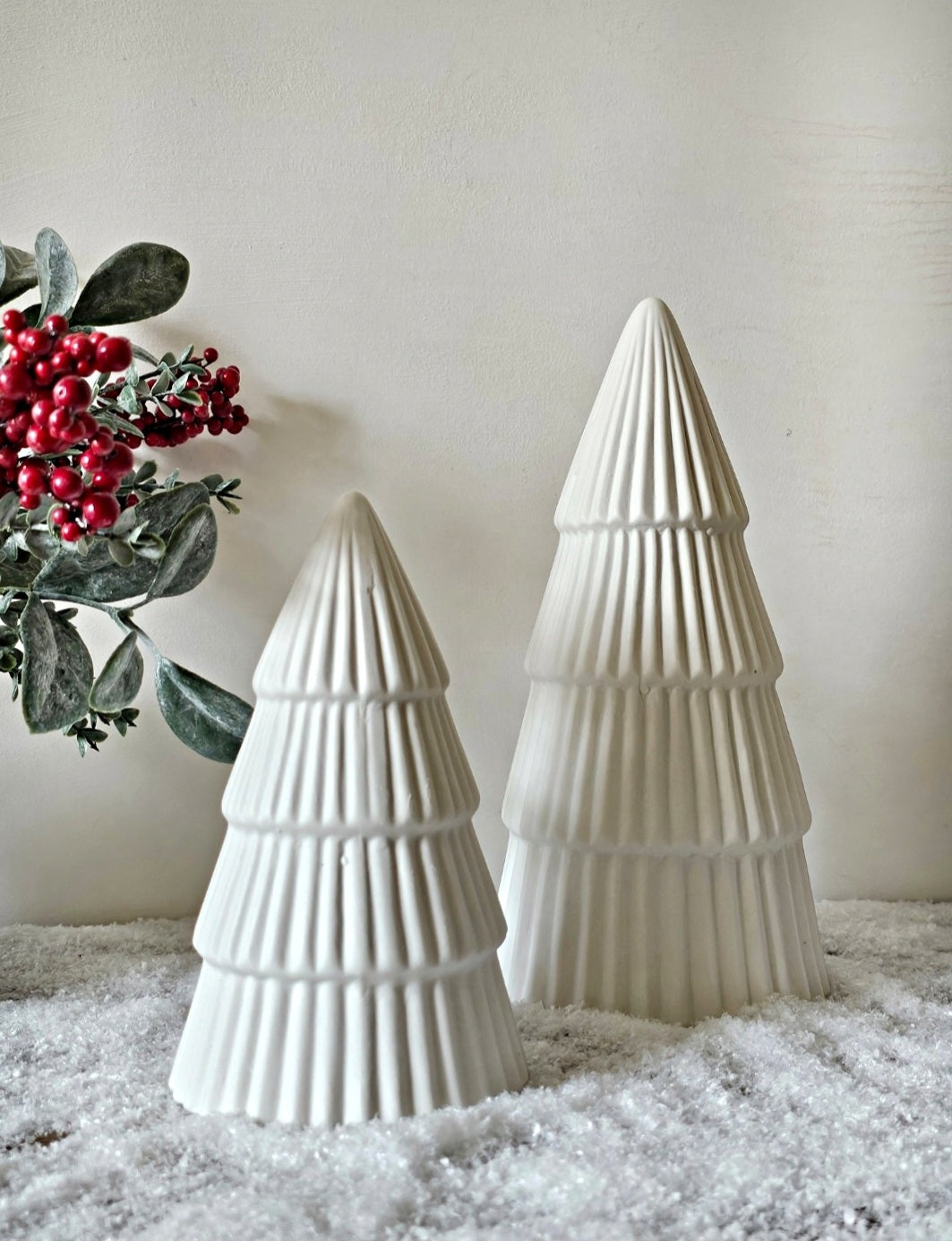 Ceramic Fluted Christmas Tree