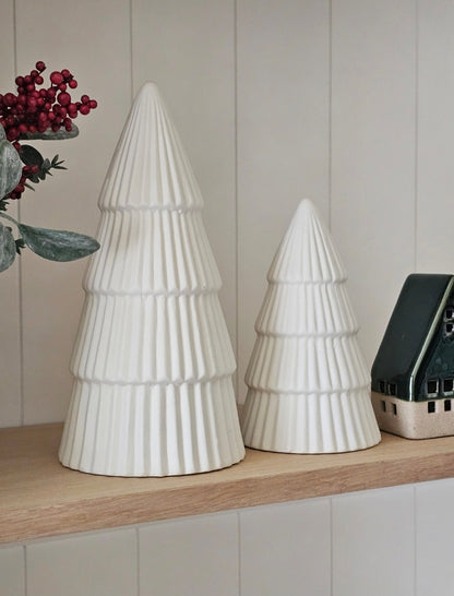 Ceramic Fluted Christmas Tree