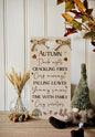 All Things Autumn Plaque