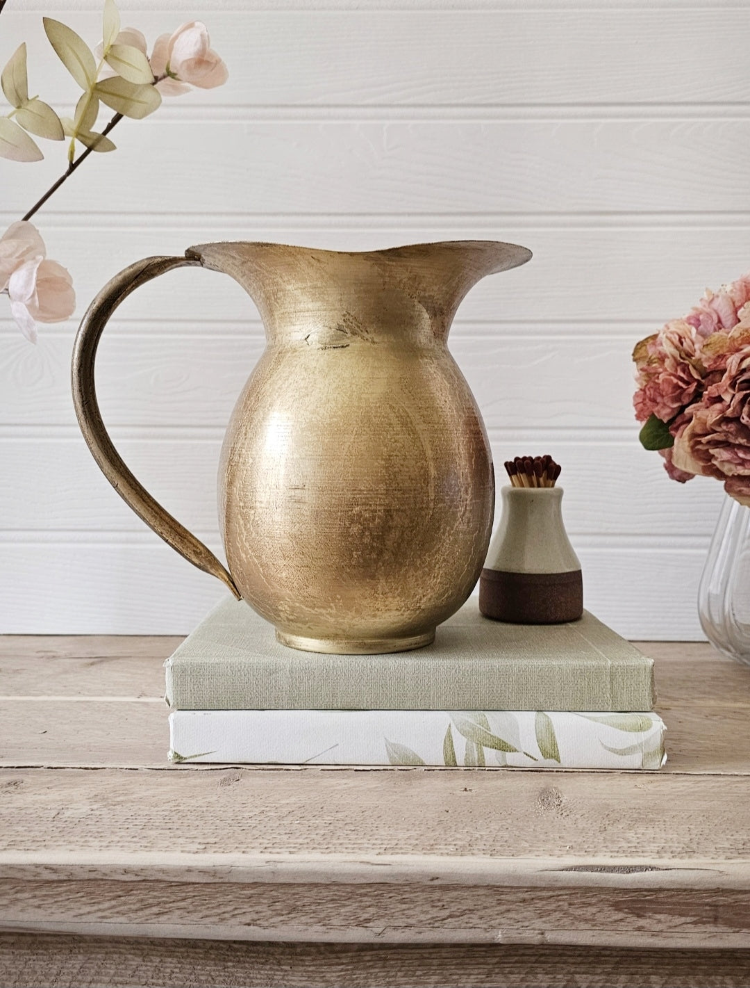 Antique Style Brass Jug