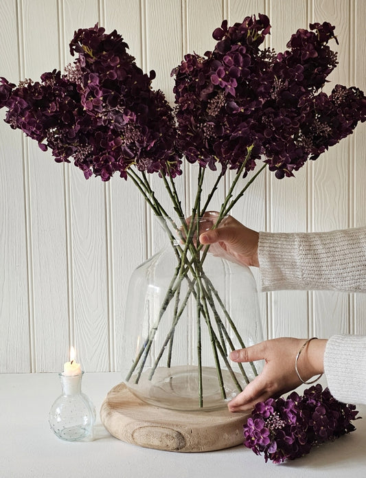 Artificial Hydrangea Paniculata Stem