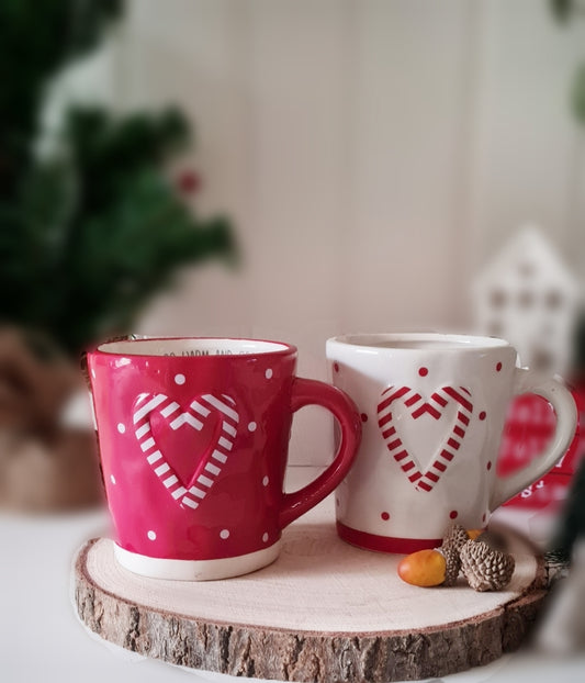 Candy Cane Mugs - 2 Designs