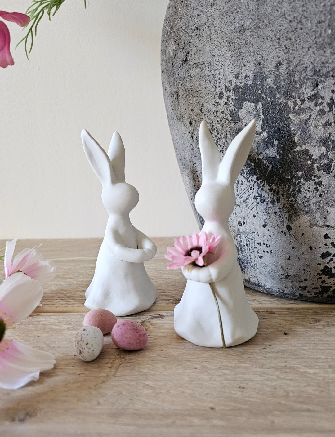 Ceramic Bunnies - Set of 2