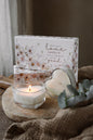 Set of Gift Boxed Heart Candles | Prosecco Scented