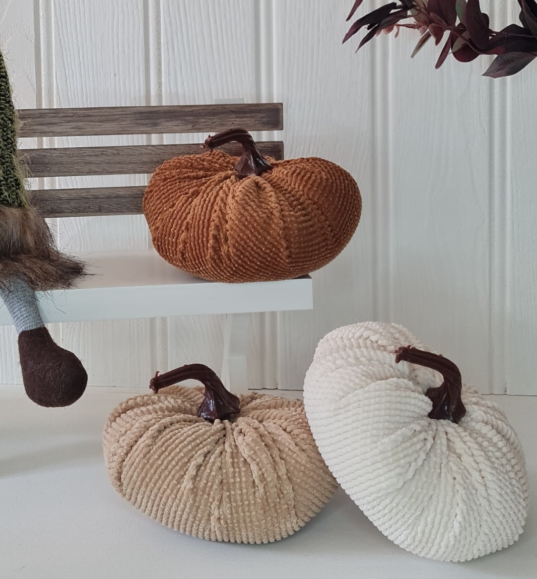 Fabric Pumpkin Set