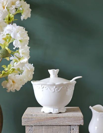 Provence Sugar Bowl with Spoon