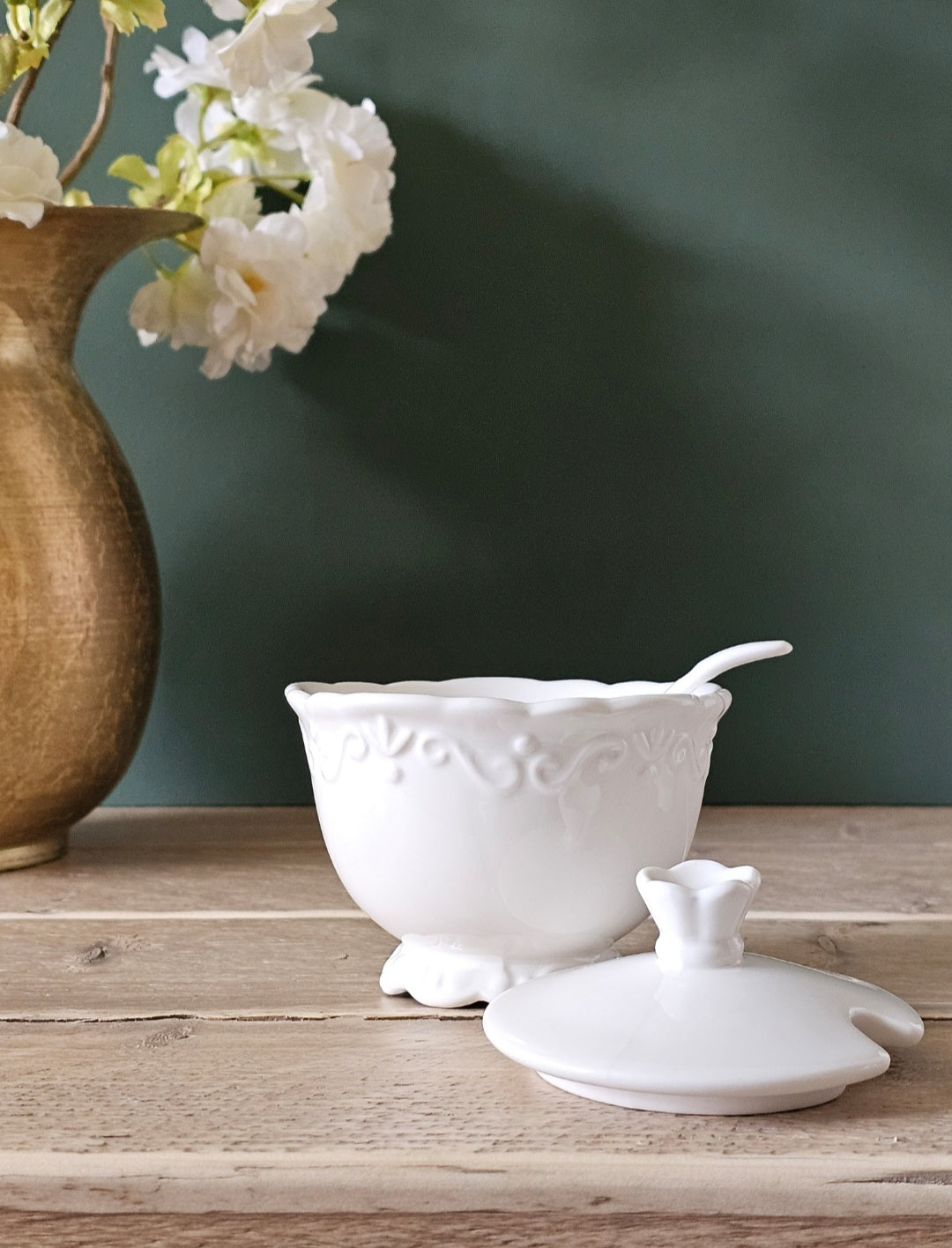 Provence Sugar Bowl with Spoon