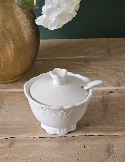 Provence Sugar Bowl with Spoon