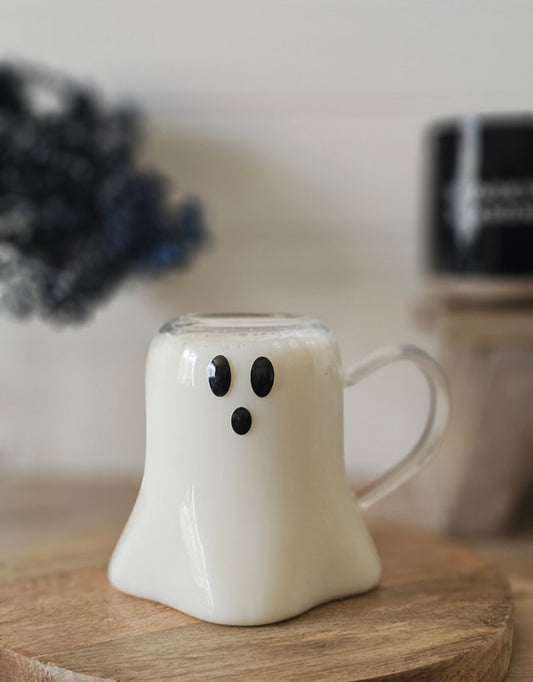 Glass Ghost Mug