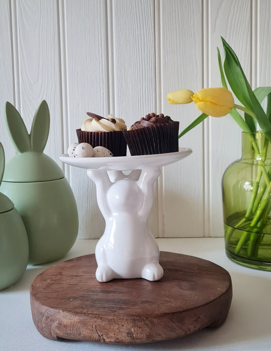 Standing Bunny Plate