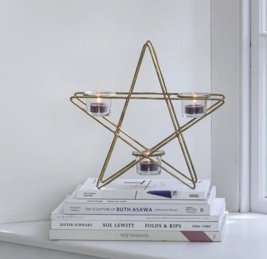 Star Tealight Holder