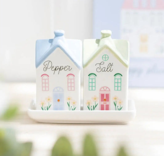 Country Cottage Salt & Pepper Shakers