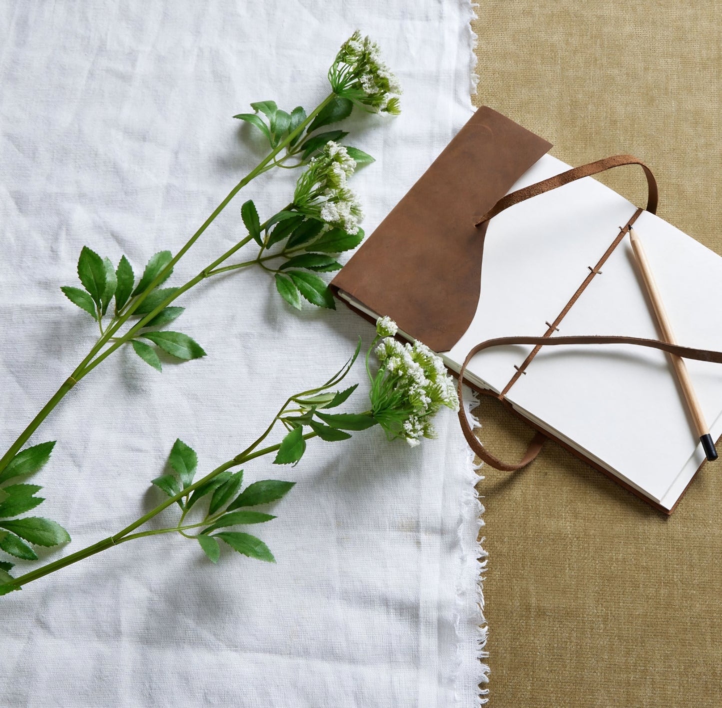 Luxury White Cow Parsley Stem | 100cm