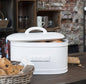 Ceramic Bread Bin | White